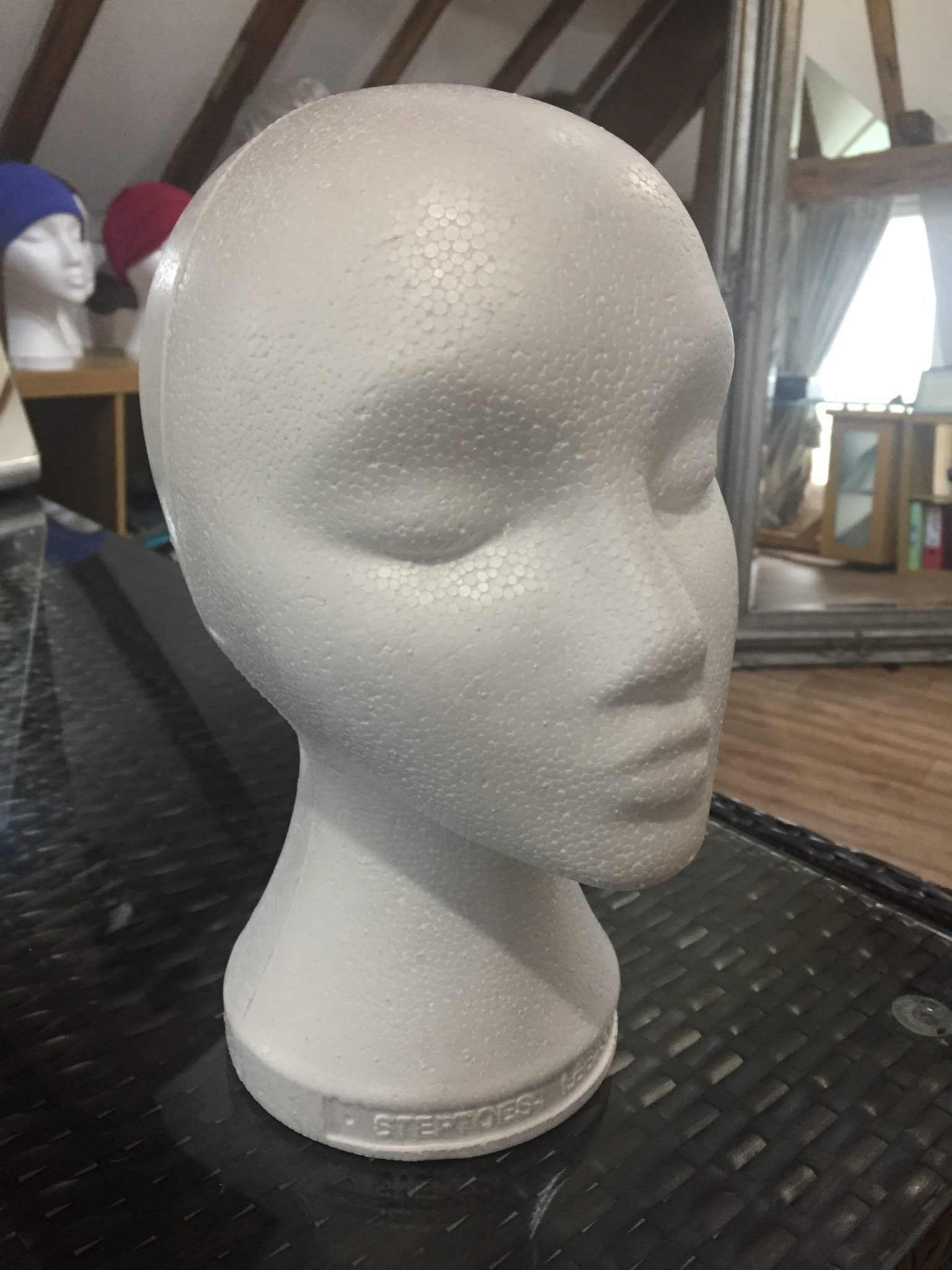 Wig Stand Polyhead
