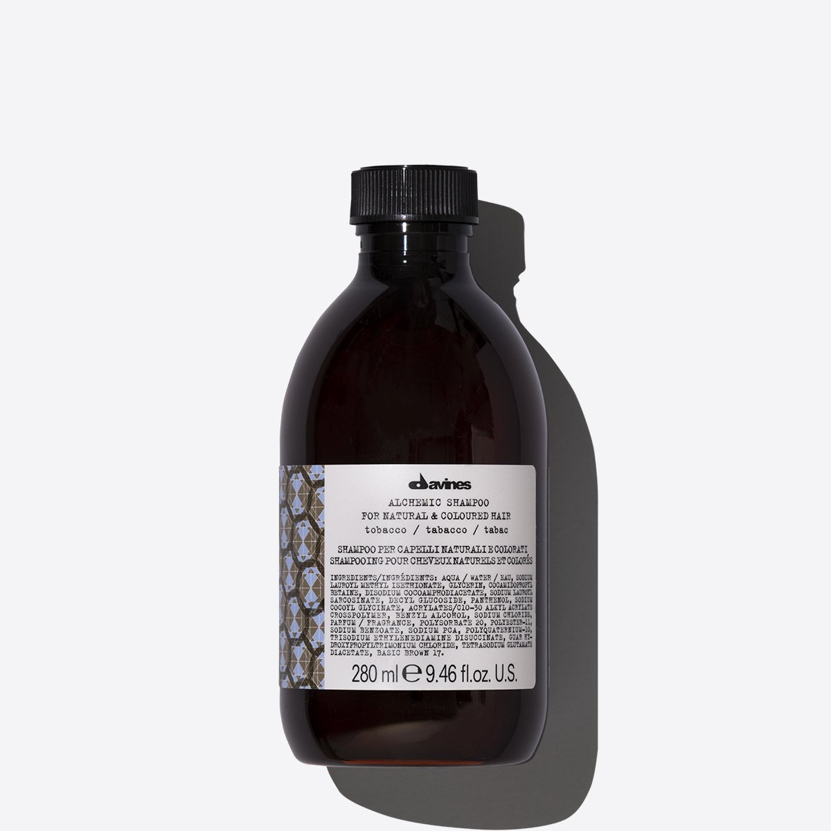 Alchemic colour enhancing shampoo Tobacco 280ml