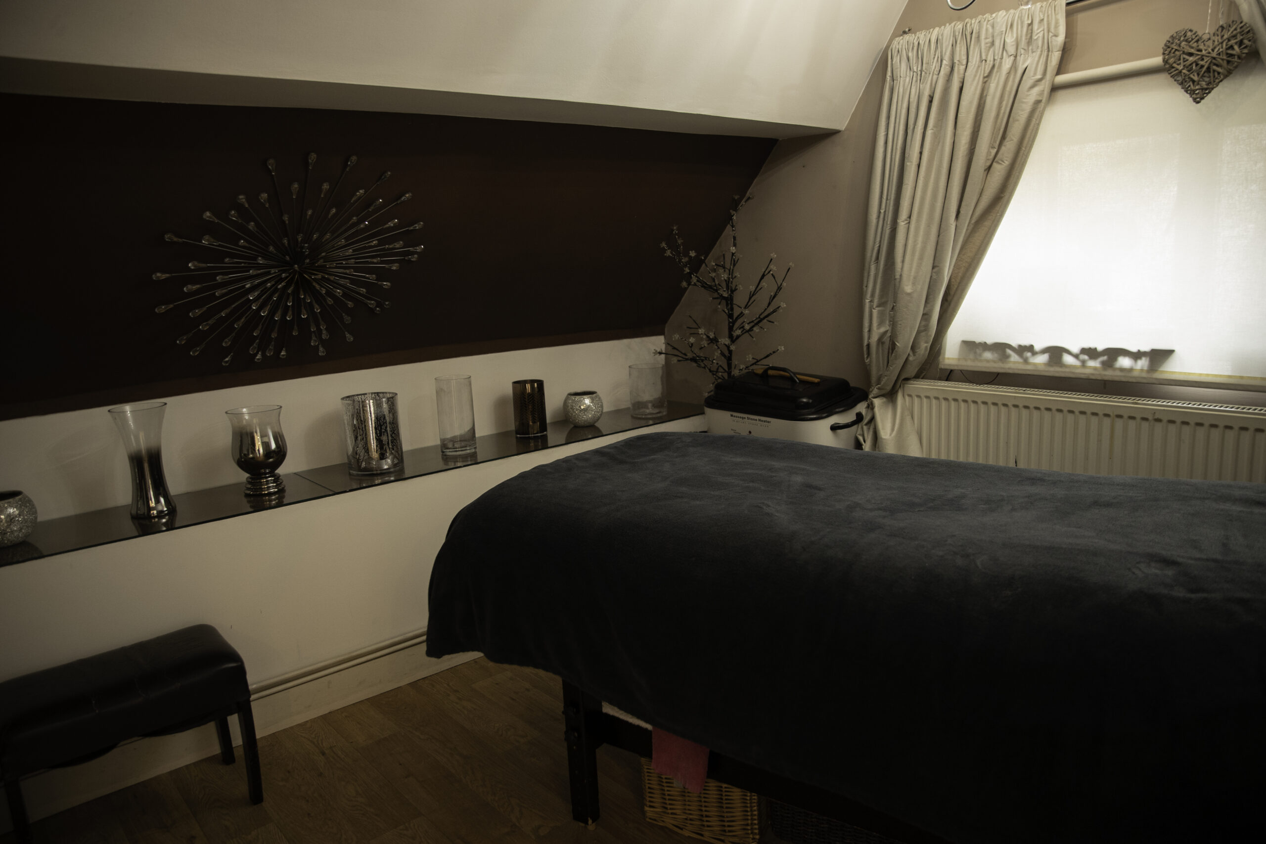 The beauty therapy room